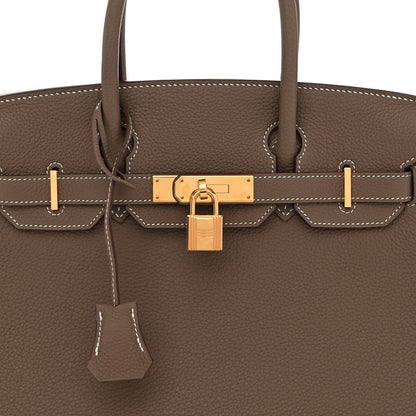 Hermes Togo Birkin 30 Etoupe 8 of 15