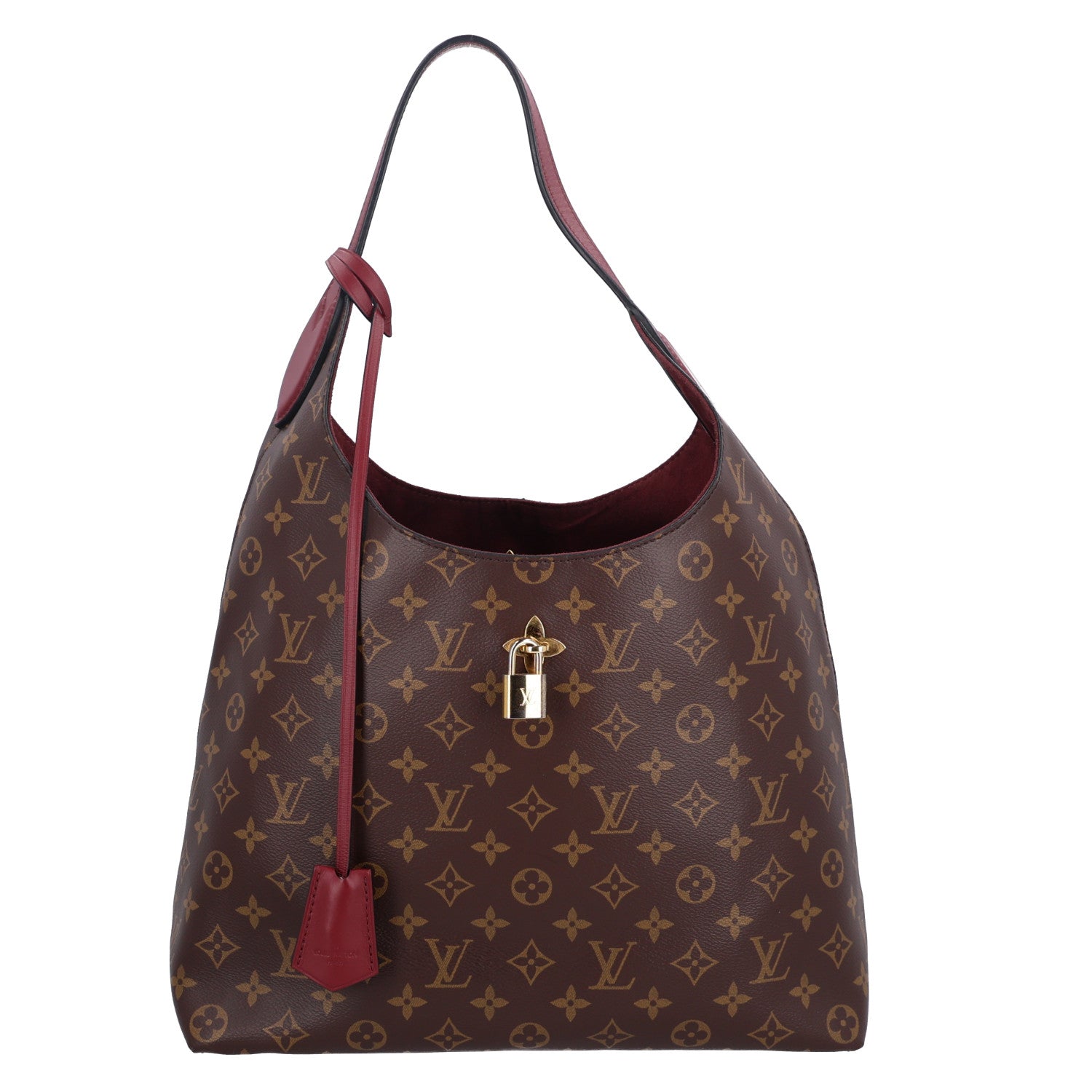 Louis Vuitton Monogram Flower Hobo Bordeaux 1 of 8