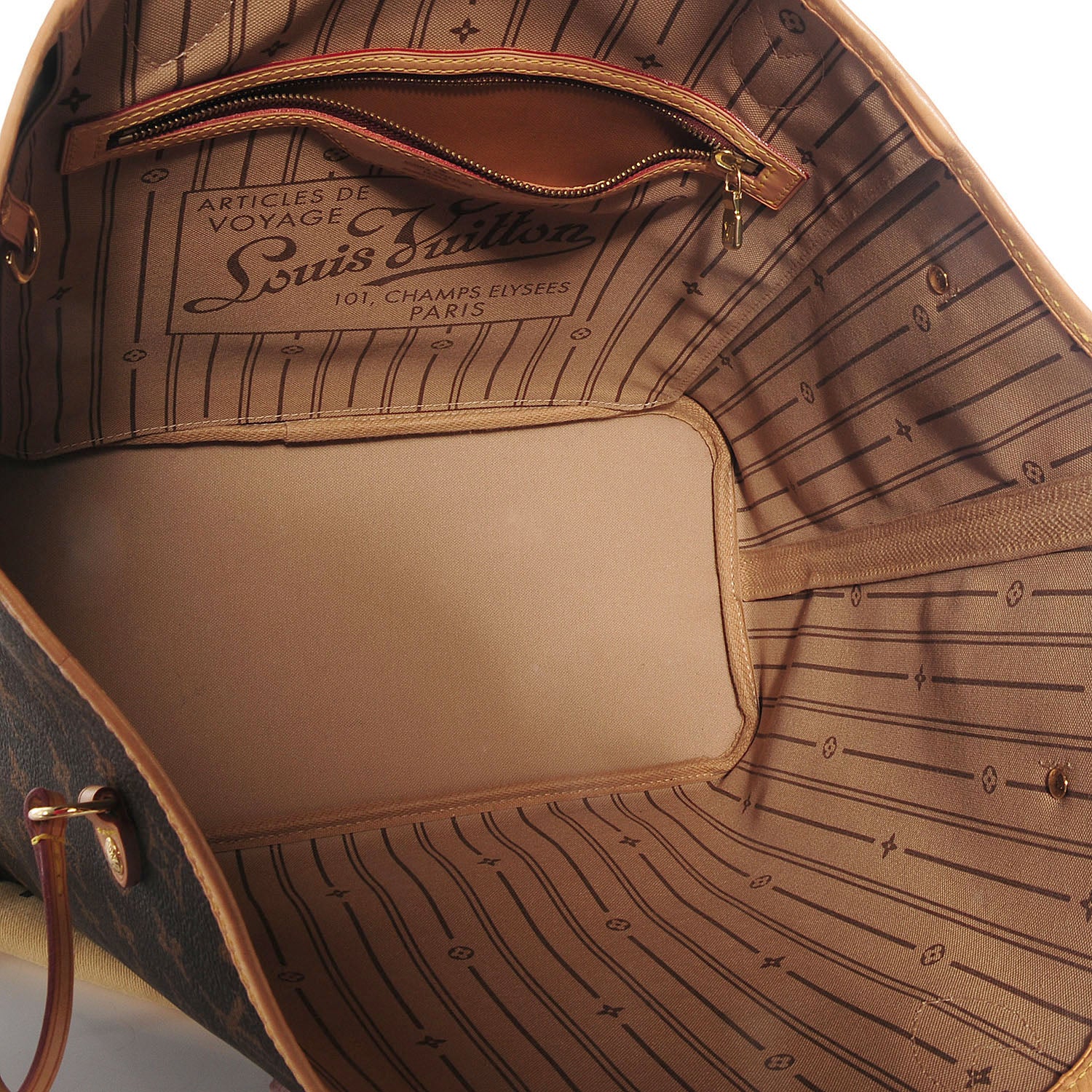Louis Vuitton Monogram Neverfull MM 5 of 7