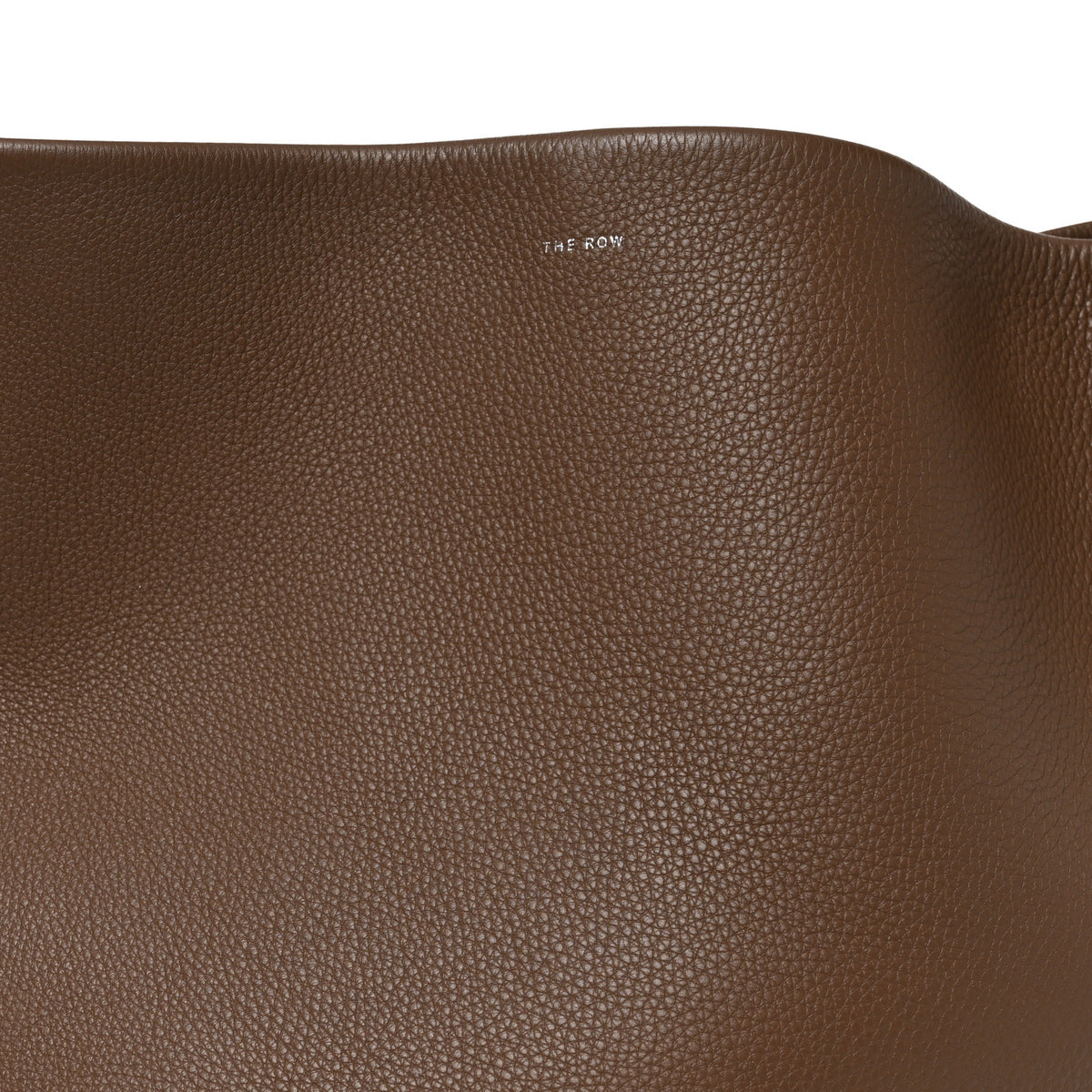 Grained Calfskin Large N/S Park Tote Dark Taupe