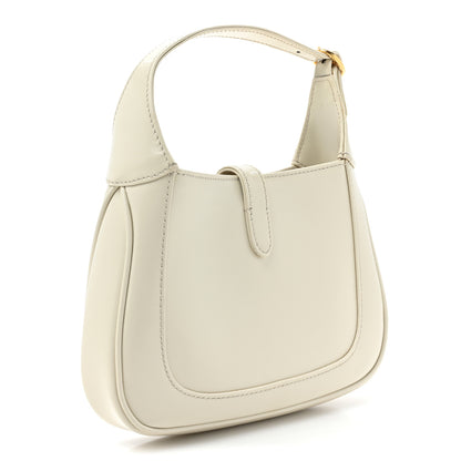Gucci Boarded Dyana Lux Calfskin Mini Jackie 1961 Hobo Mystic White 3 of 11