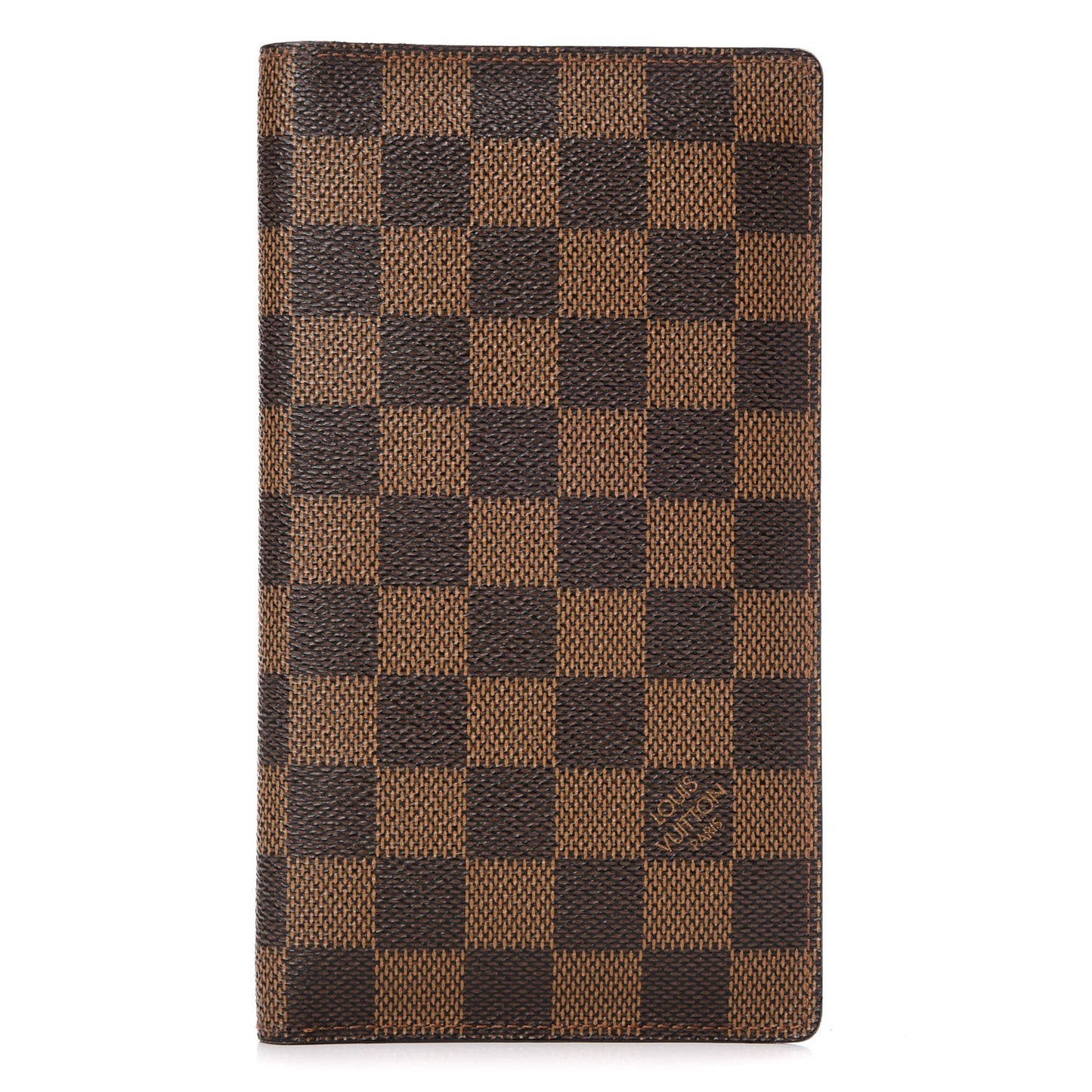 Damier Ebene Porte Chequier Cartes Credit European Checkbook Wallet