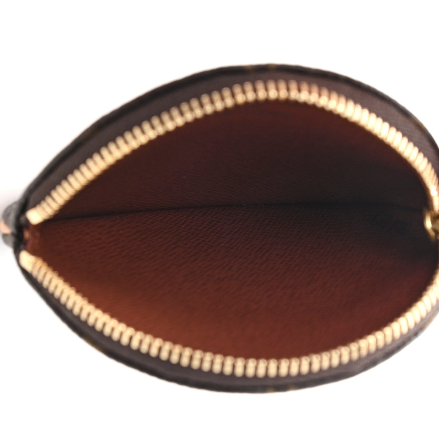 Monogram Round Coin Purse