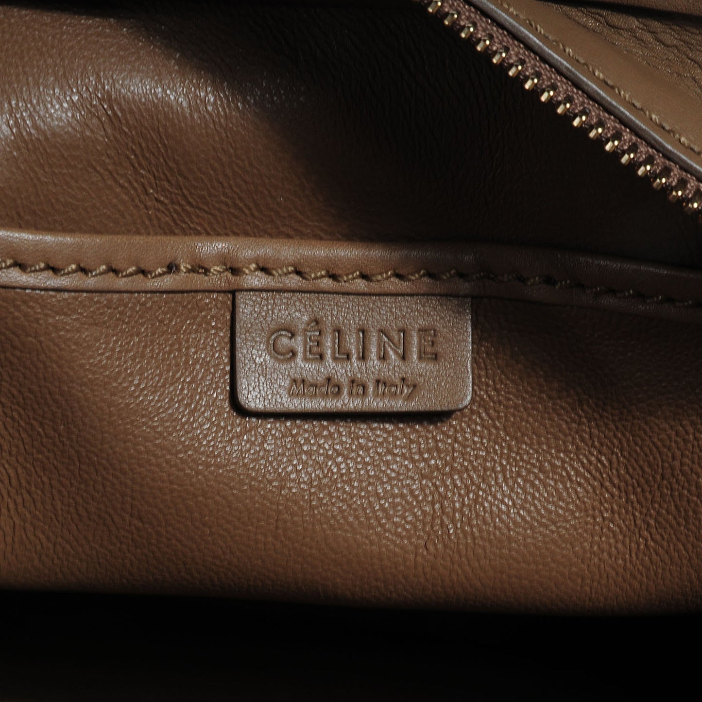 Smooth Calfskin Nano Camel