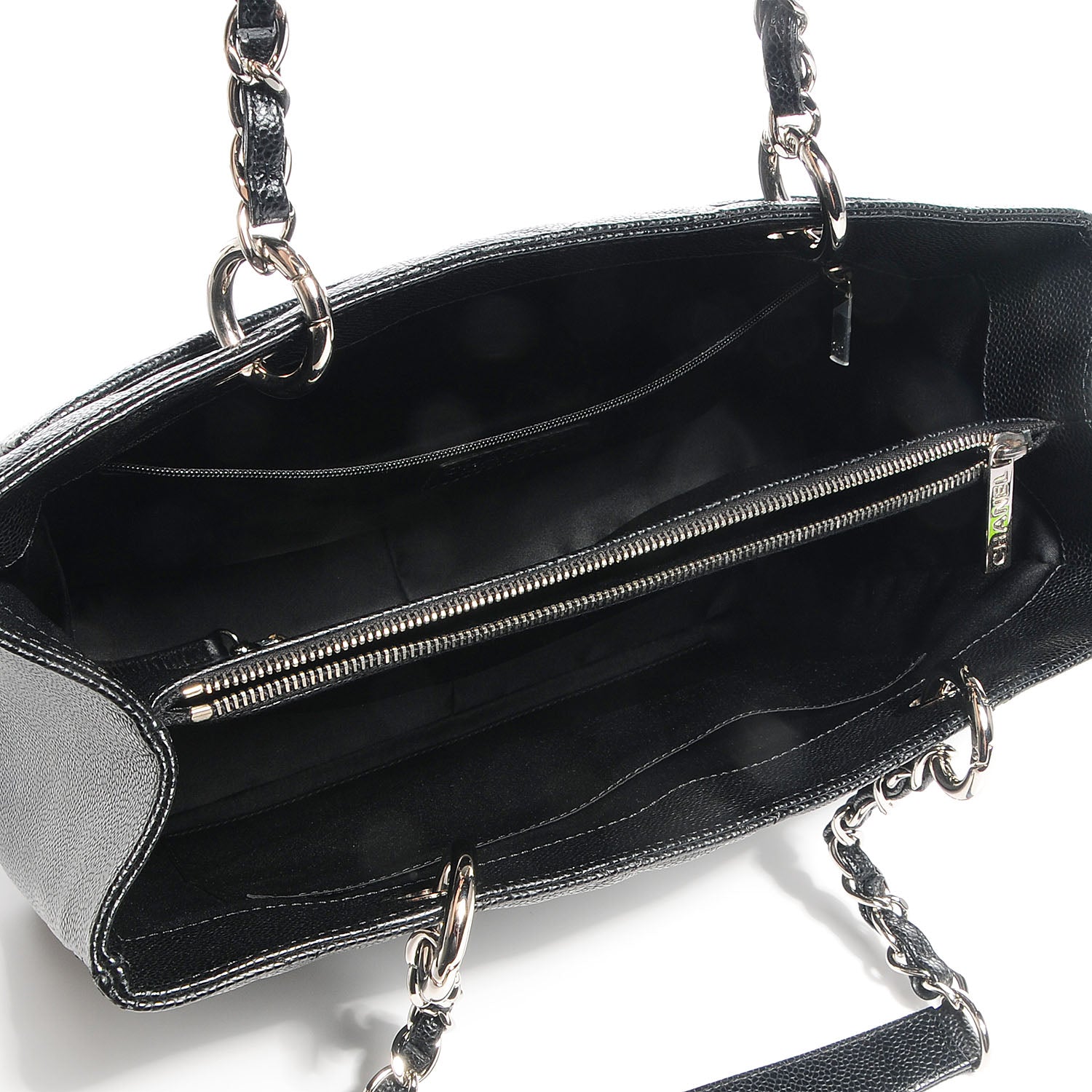 Chanel Caviar Grand Shopping Tote GST Black 5 of 7