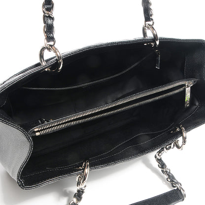 Chanel Caviar Grand Shopping Tote GST Black 5 of 7