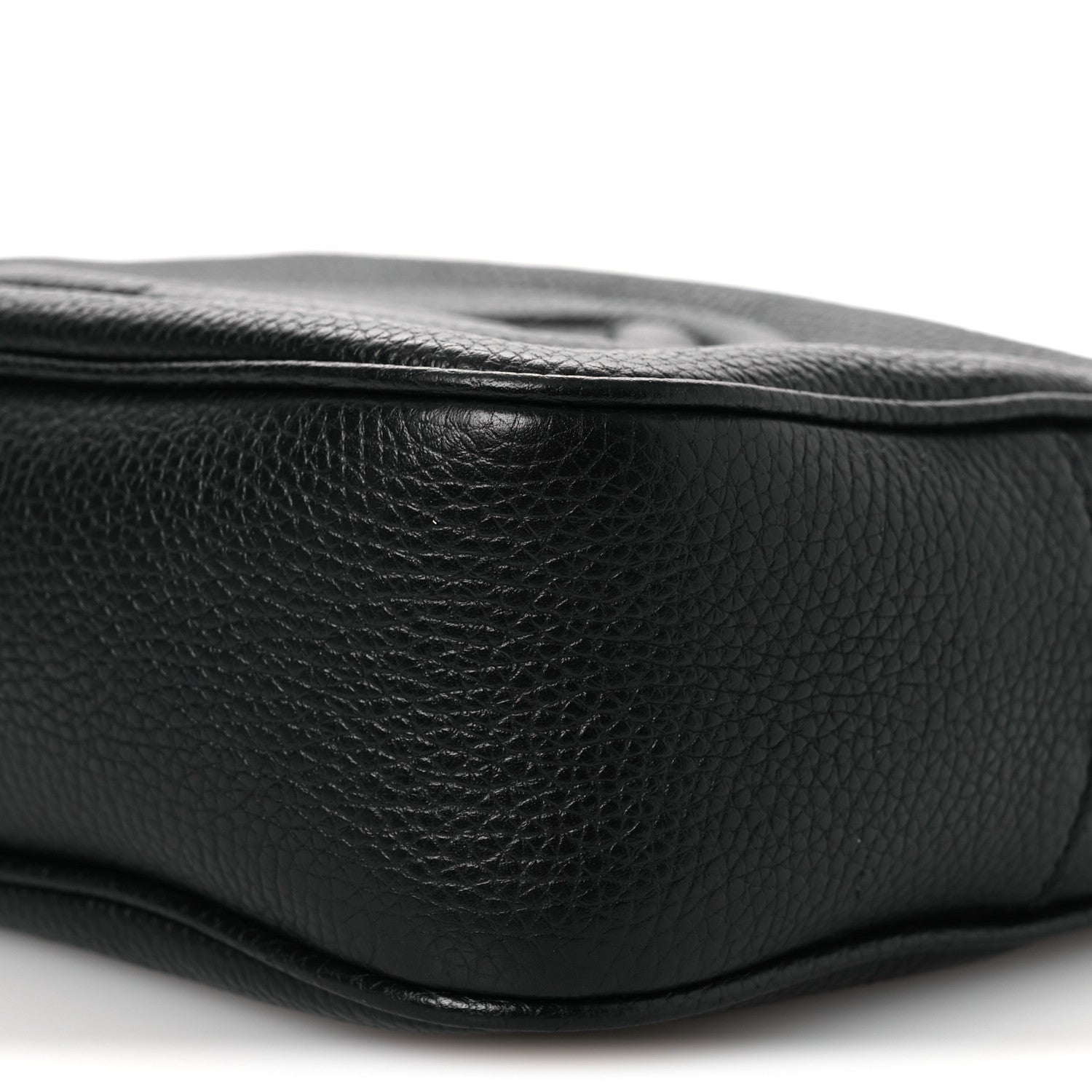 Gucci Pebbled Calfskin Small Soho Disco Bag Black 10 of 13