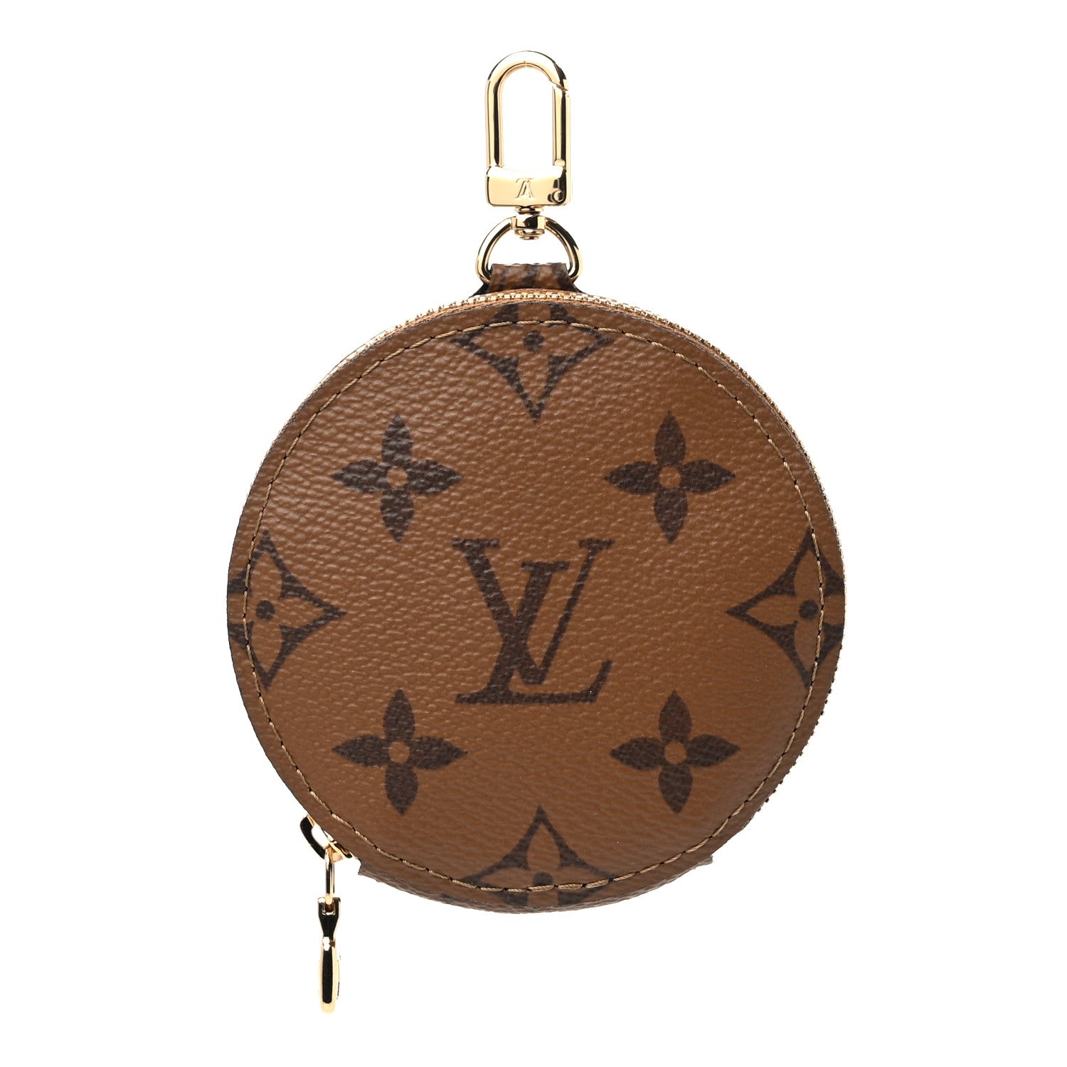 Louis Vuitton Reverse Monogram Bandouliere Round Coin Purse 1 of 8