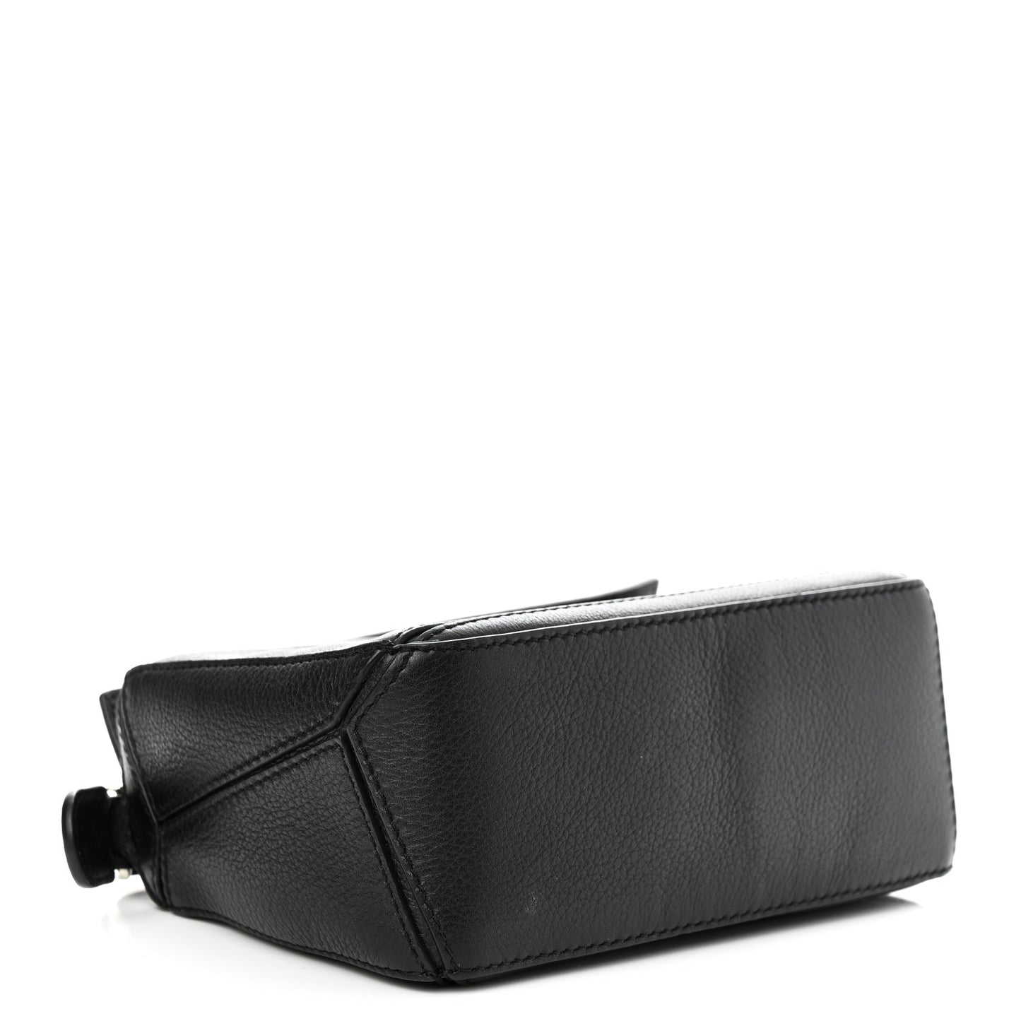 Calfskin Mini Puzzle Bag Black