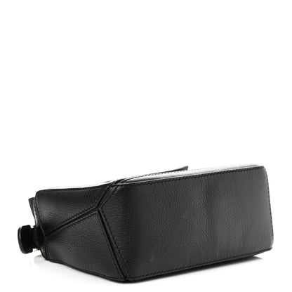 Loewe Calfskin Mini Puzzle Bag Black 4 of 11