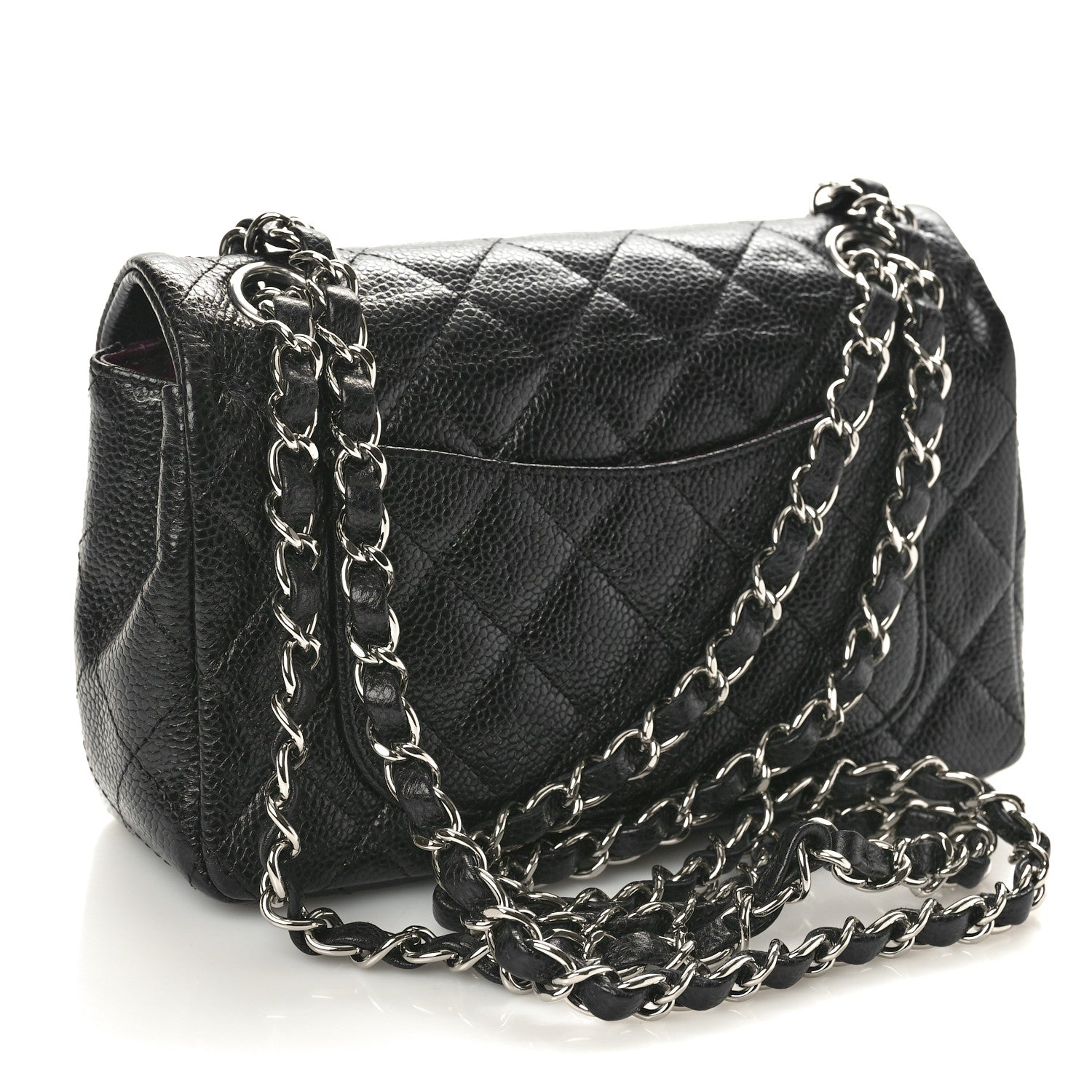 Chanel Caviar Quilted Mini Rectangular Flap Black 3 of 11