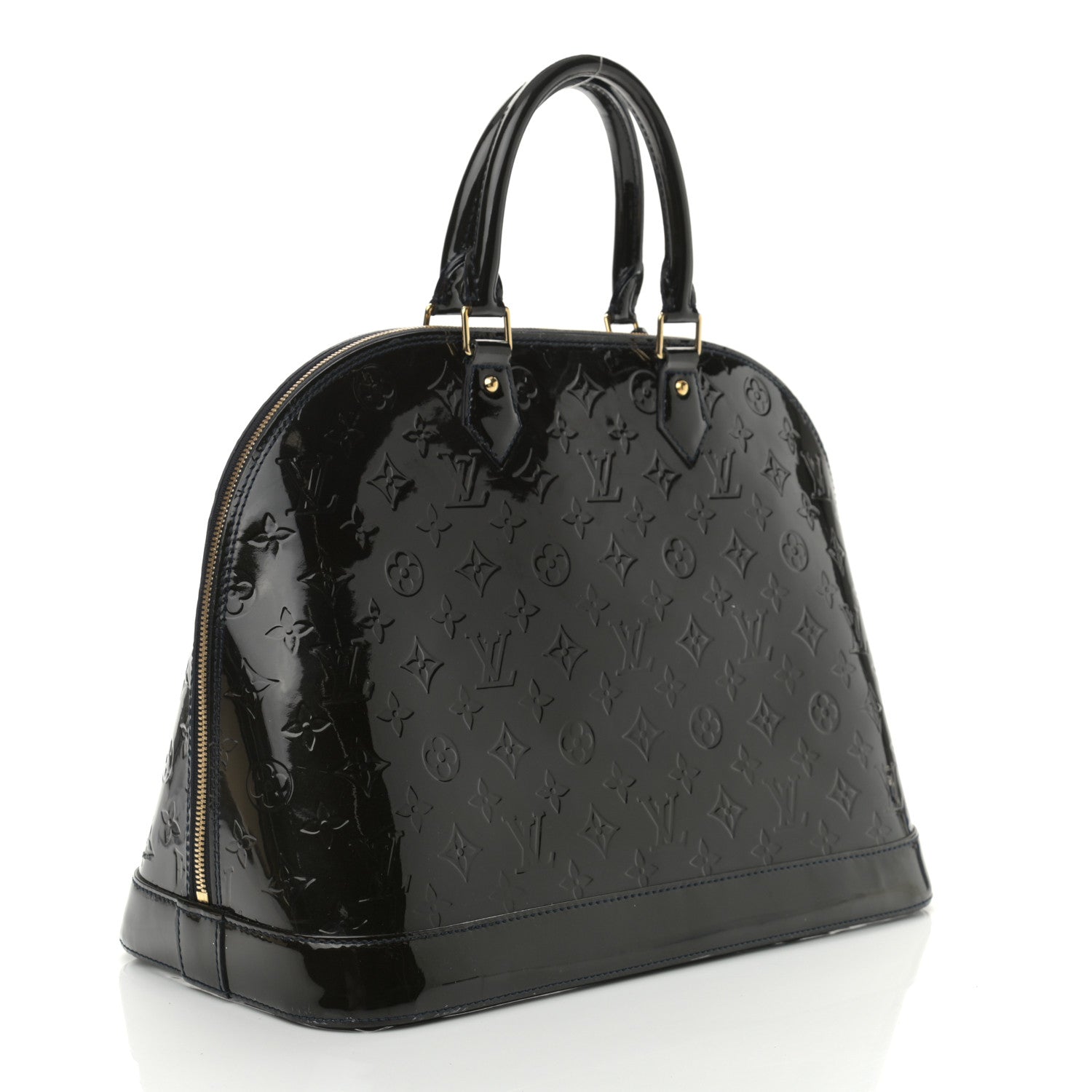 Louis Vuitton Vernis Alma GM Blue Infini 2 of 13