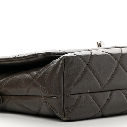 Chanel Lambskin Quilted Crossbody Dark Khaki 9 of 14
