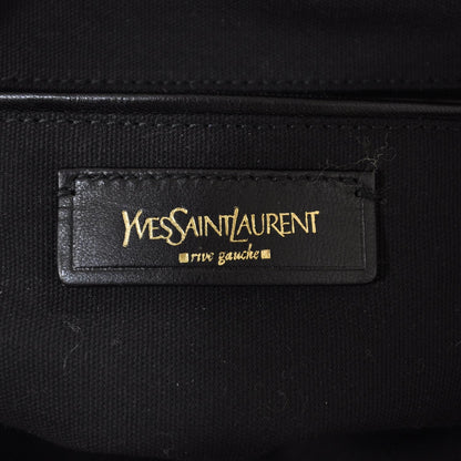 Saint Laurent Leather Medium Downtown Tote Black 7 of 9