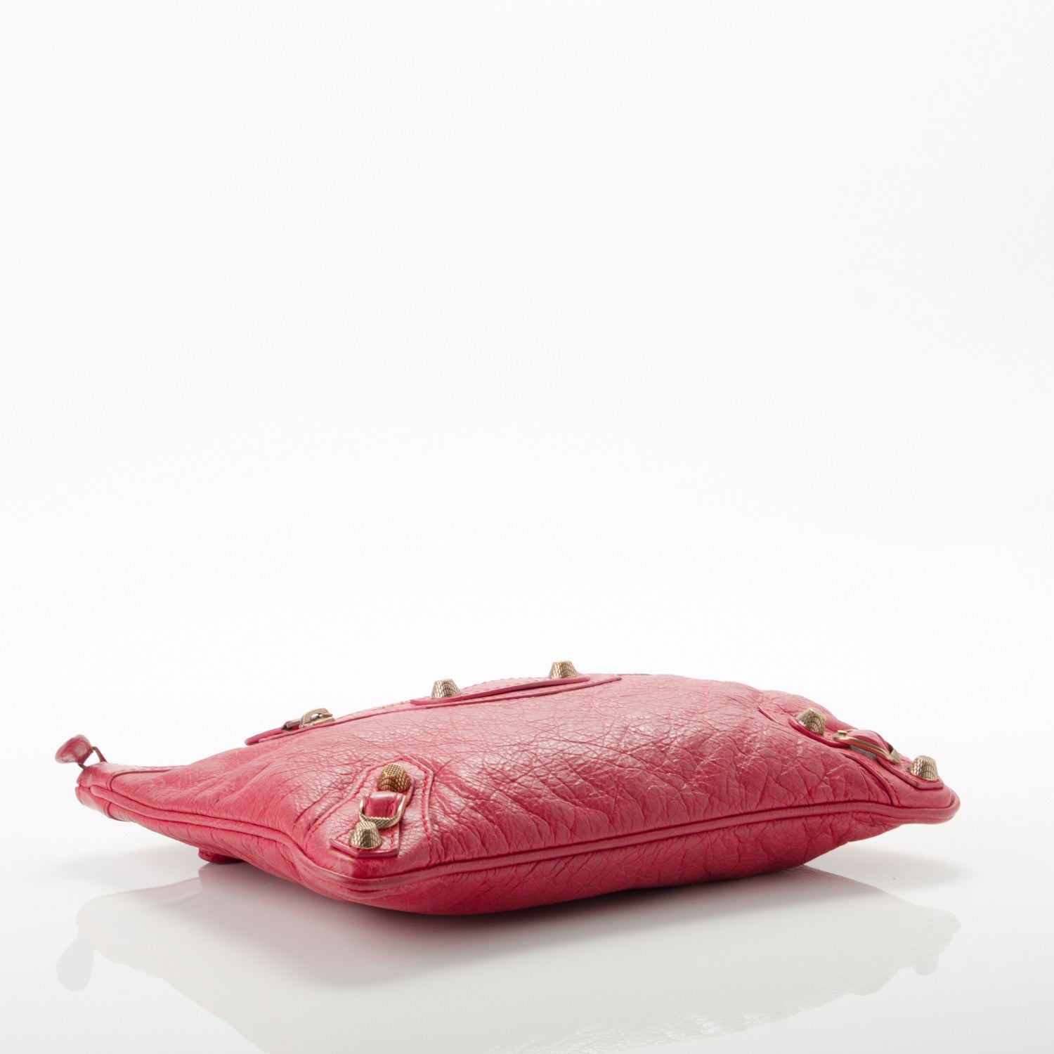 Balenciaga Agneau Giant 12 Rose Gold Hardware Flat Handle Clutch Rose Thulian 4 of 7