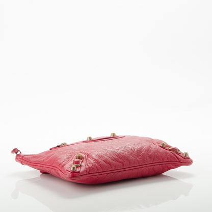 Balenciaga Agneau Giant 12 Rose Gold Hardware Flat Handle Clutch Rose Thulian 4 of 7