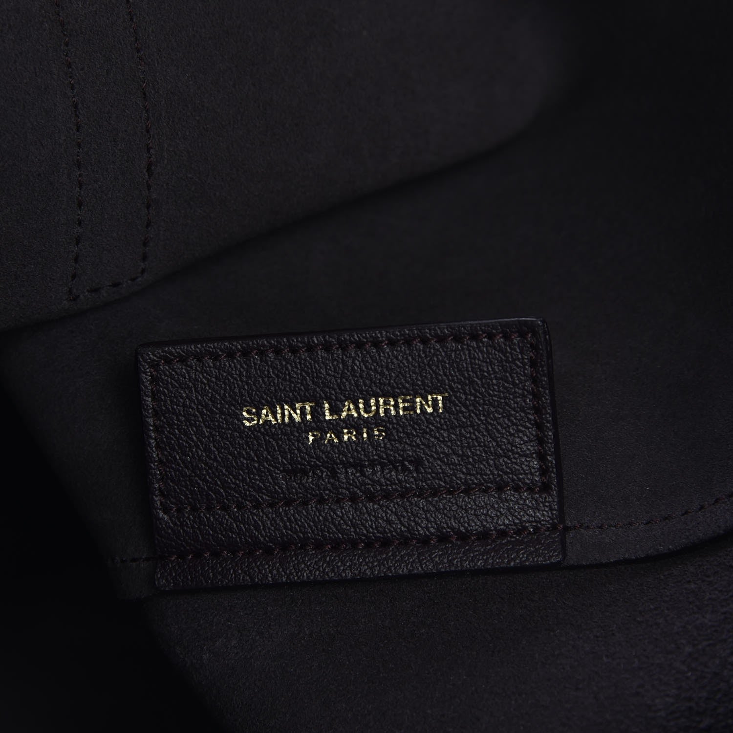 Saint Laurent Calfskin Large Shopping Tote Violet 7 of 8