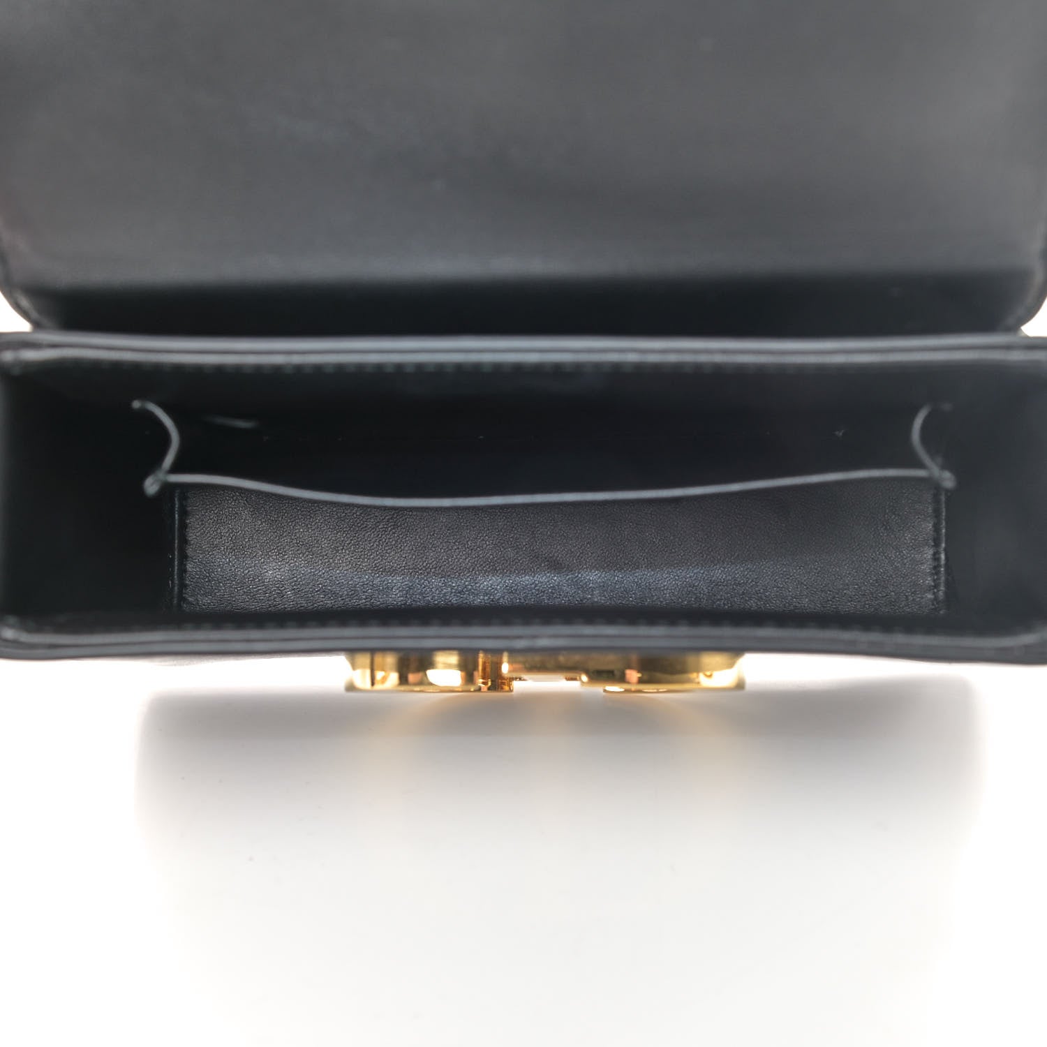 Christian Dior Box Calfskin 30 Montaigne Box Bag Black 4 of 7