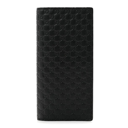 Gucci Microguccissima Bi-Fold Organizer Wallet Black 1 of 8