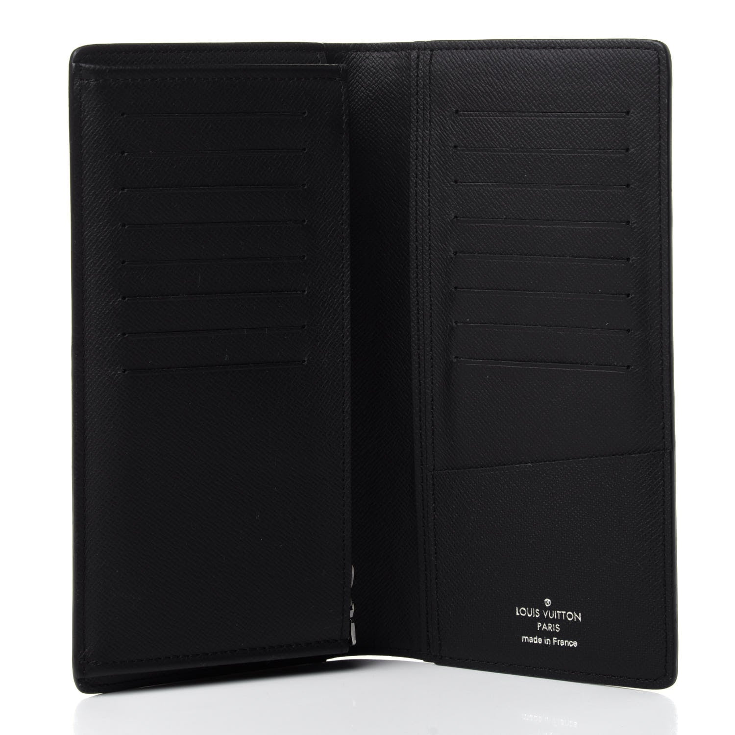 Louis Vuitton Monogram Eclipse Brazza Wallet 3 of 4