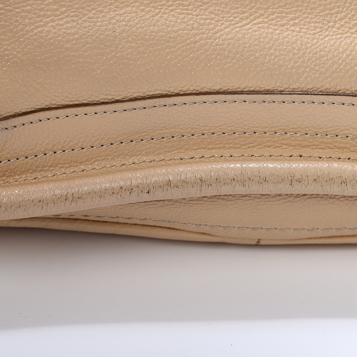 Chloe Calfskin Medium Paraty Barbour Khaki 14 of 21