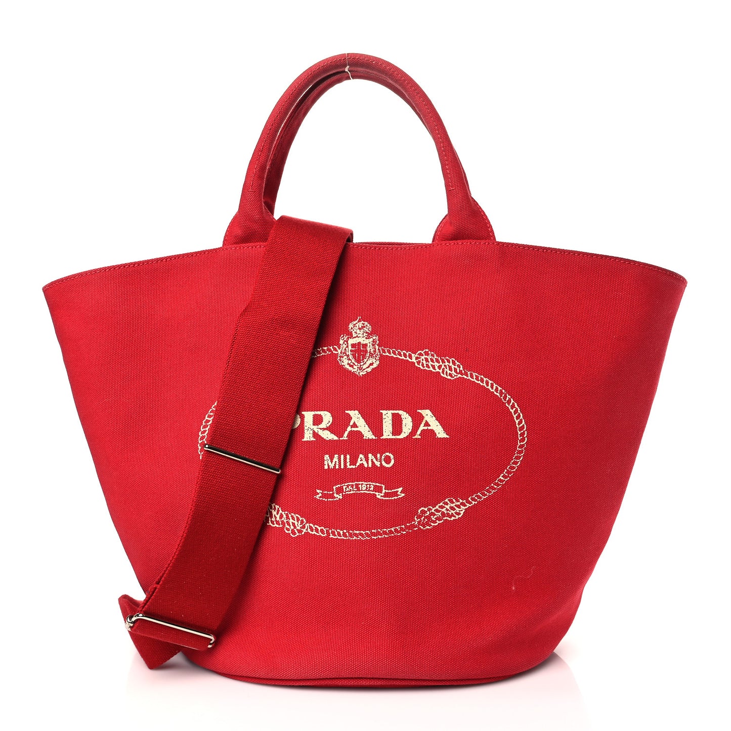 Canapa Small Shopping Tote Rosso