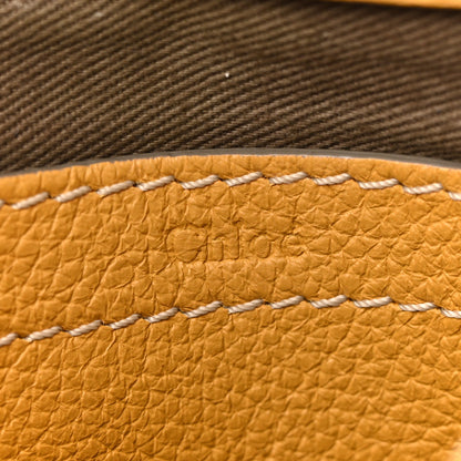 Chloe Calfskin Mini Marcie Round Crossbody Bag Dusty Yellow 6 of 11