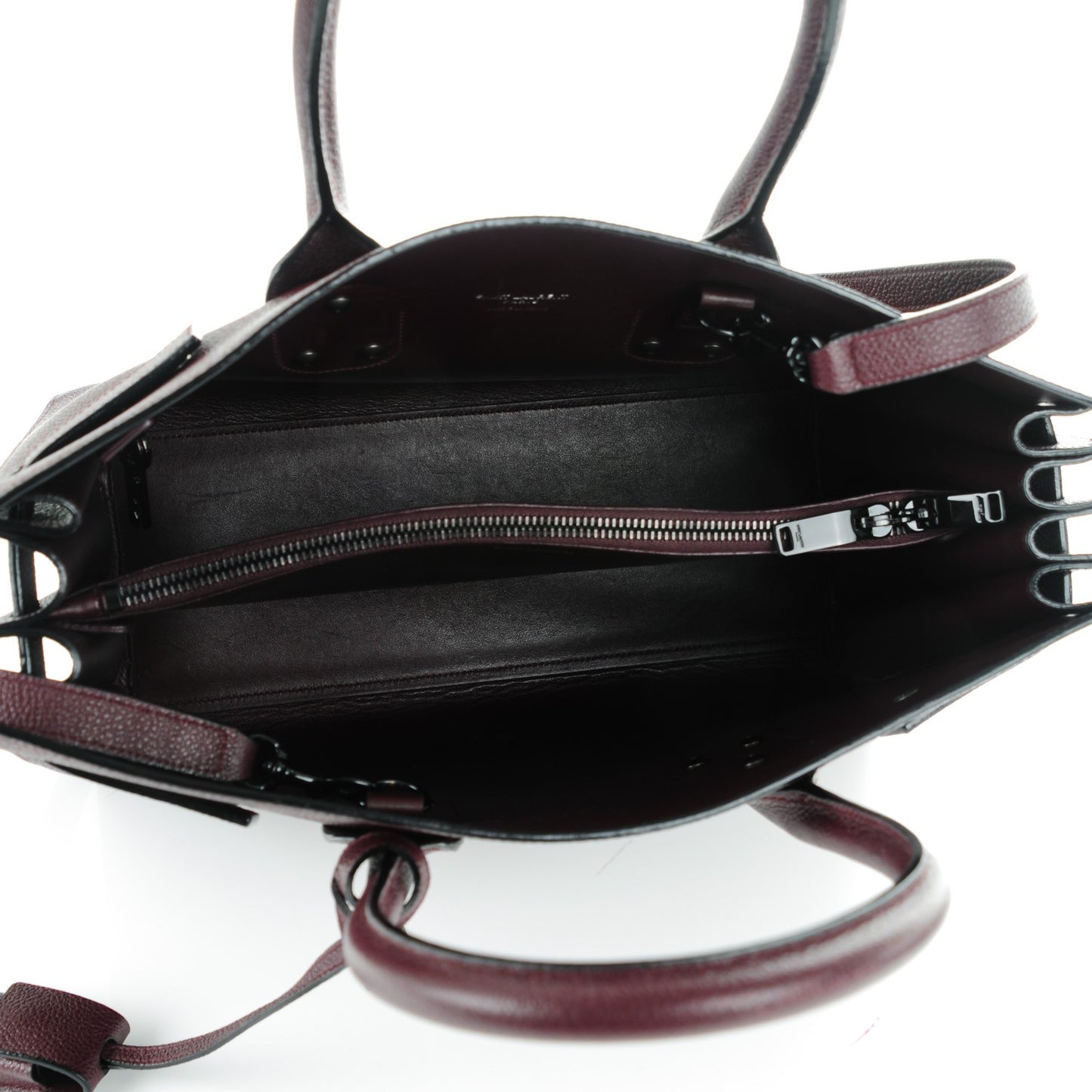 Grained Calfskin Small Classic Sac De Jour Armaranto