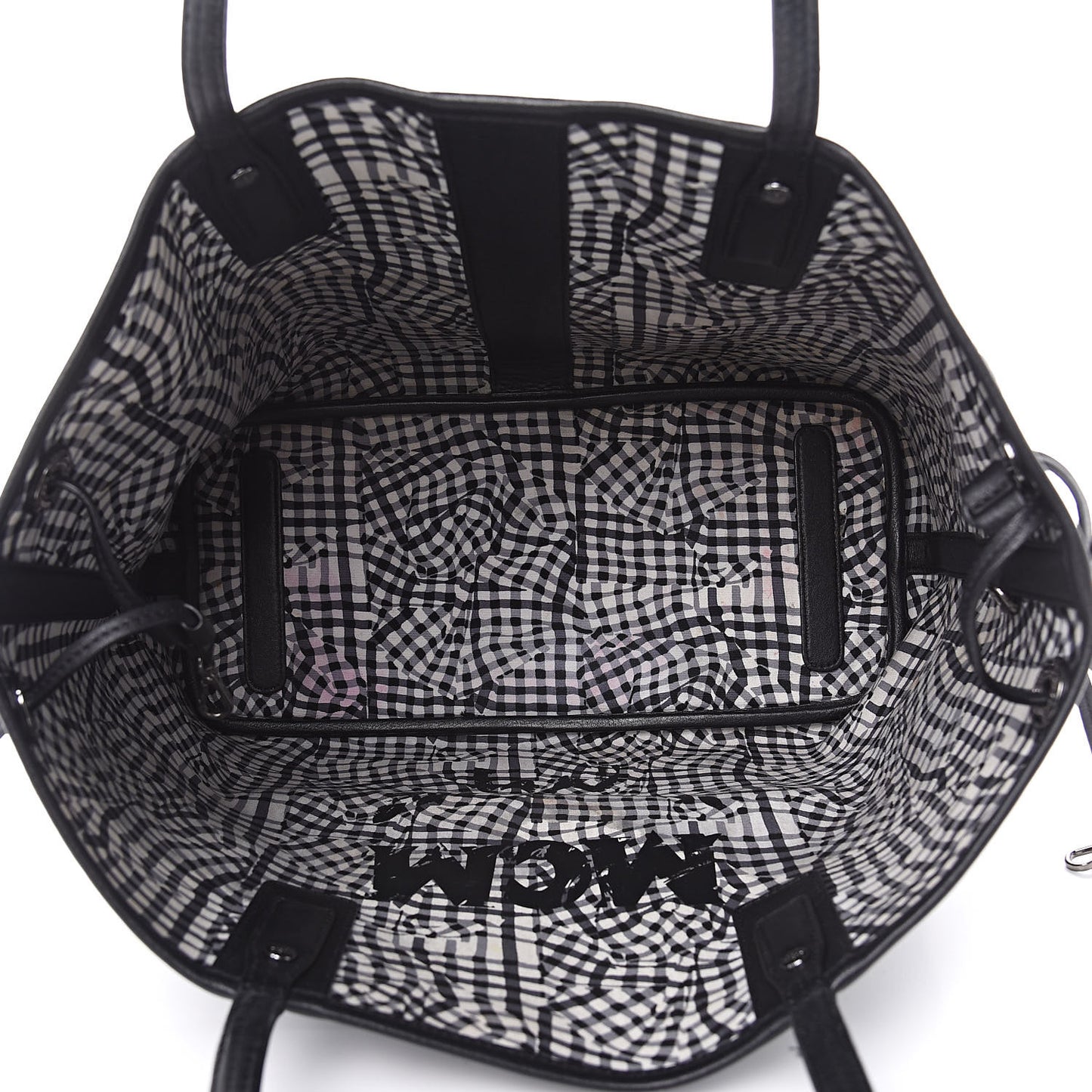 Visetos Medium Liz Reversible Shopper Tote Black