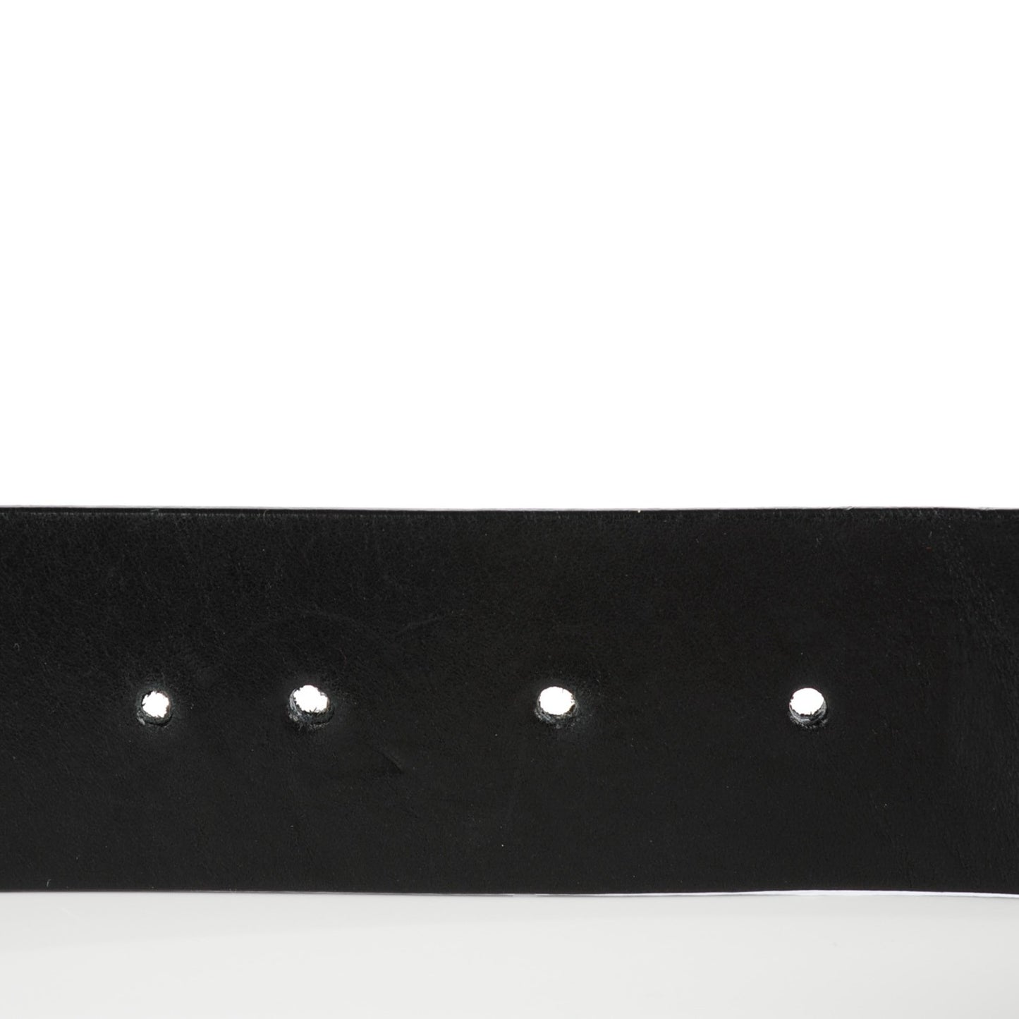 Calfskin Studded Interlocking G Belt 85 34 Black