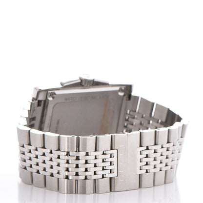 Gucci Stainless Steel 32mm G-Timeless Rectangle Quartz Watch 4 of 10