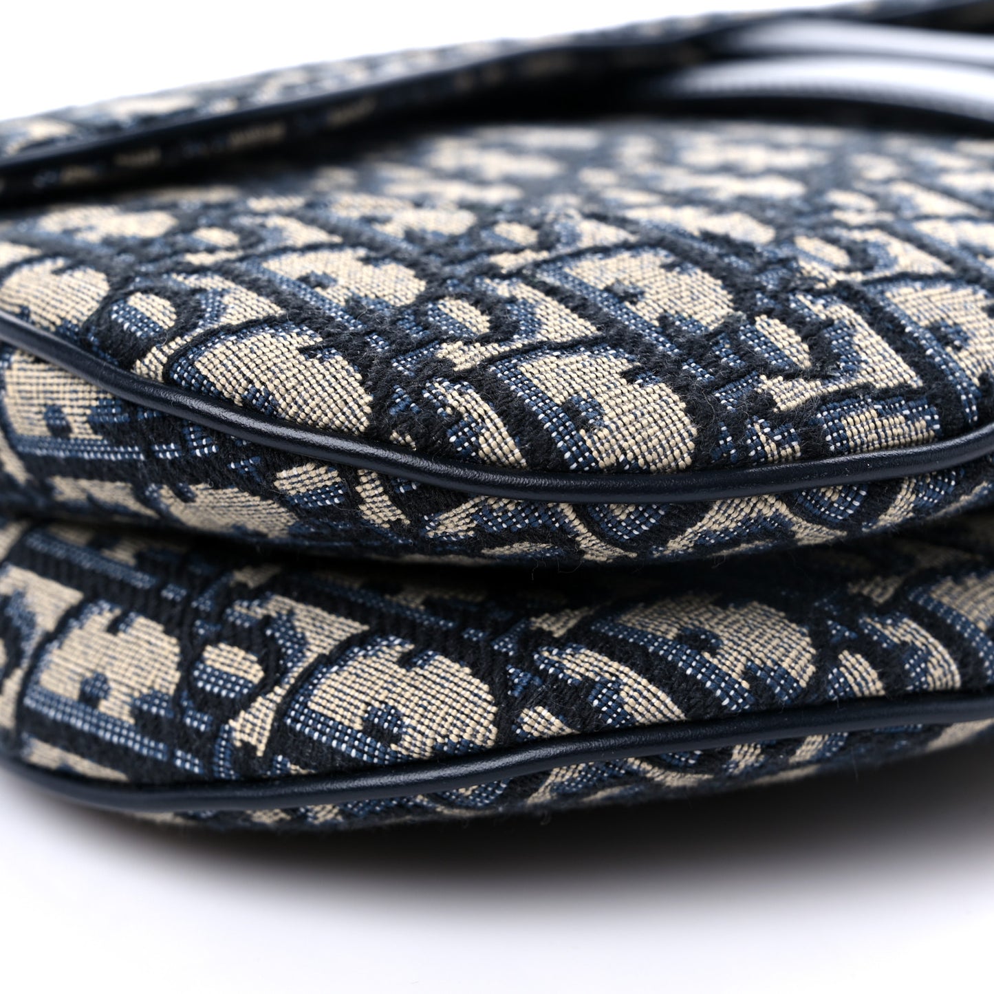 Oblique Saddle Bag Blue