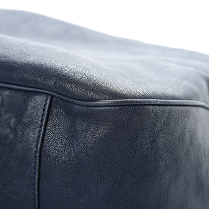 Saint Laurent Goatskin Large Roady Hobo Navy 10 of 12