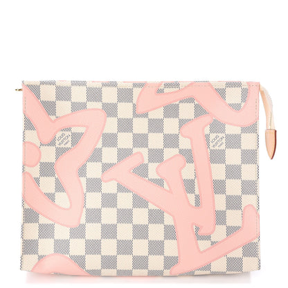 Louis Vuitton Damier Azur Tahitienne Toiletry Pouch 26 1 of 7