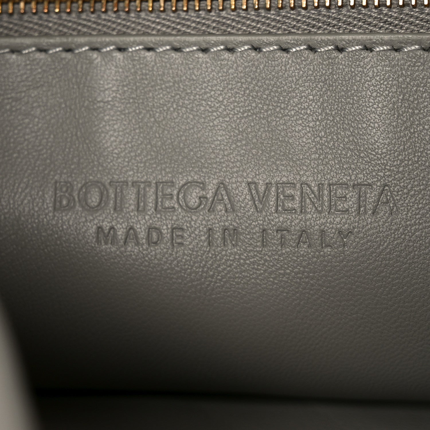 Bottega Veneta Calfskin Striped Small Hop Ivory Multicolor 6 of 11