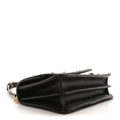Christian Dior Tweed Macrocannage Mini Miss Caro Bag Black White 4 of 12