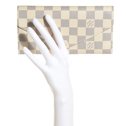 Louis Vuitton Damier Azur Josephine Wallet 2 of 8