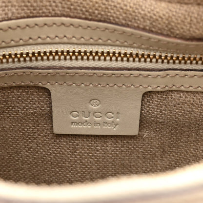 Gucci Suede GG Monogram Small Charmy Hobo Off White Gold 6 of 12