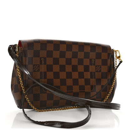Louis Vuitton Damier Ebene Favorite MM 3 of 14