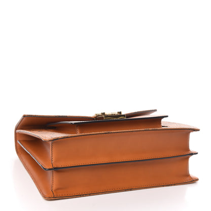 MCM Visetos Medium Patricia Pocket Satchel Cognac 4 of 13