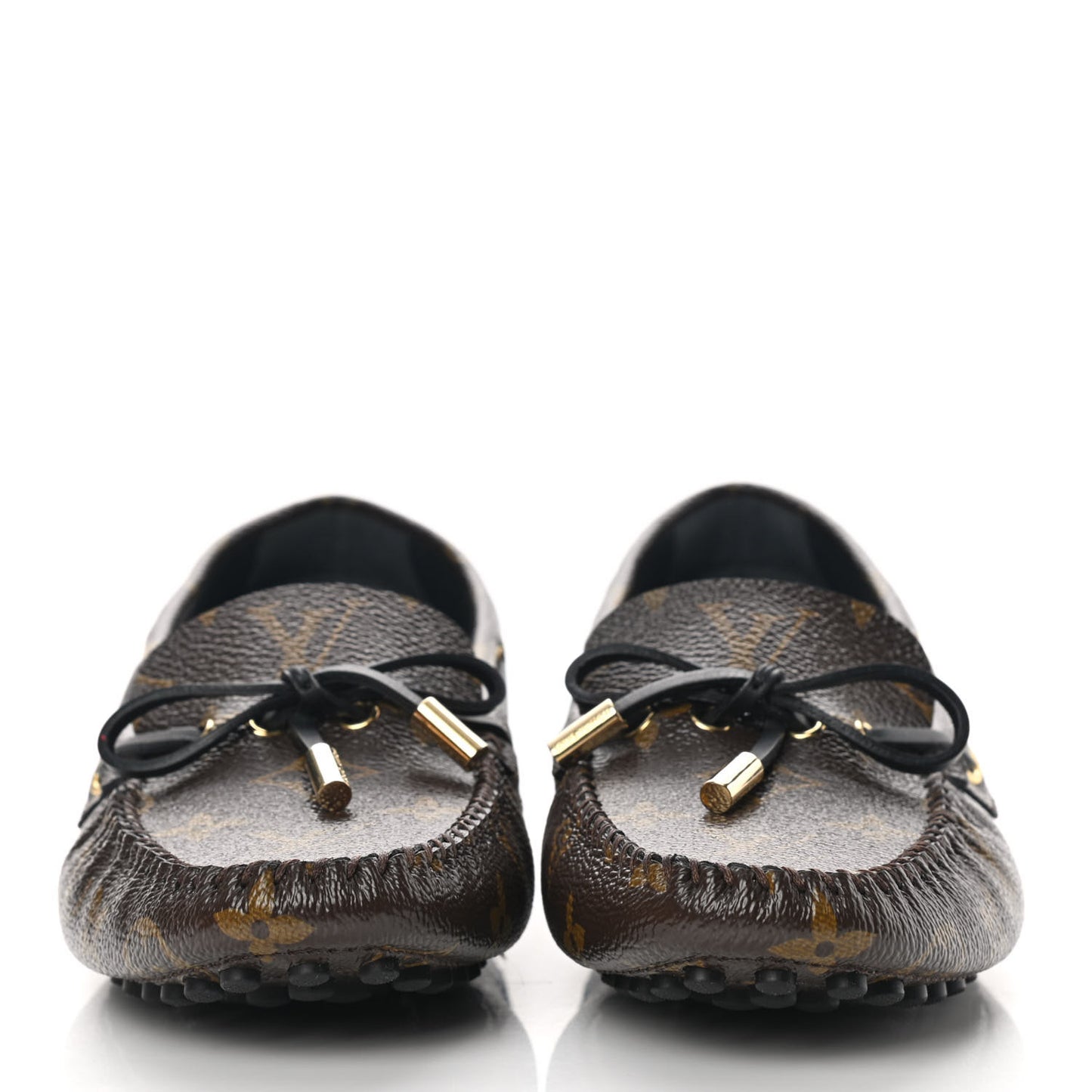 Patent Monogram Gloria Loafers 38