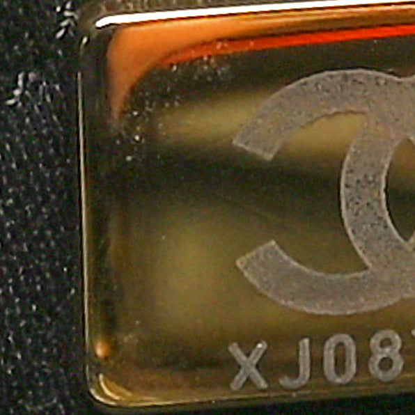 Shiny Calfskin Quilted Chanel 22 Black
