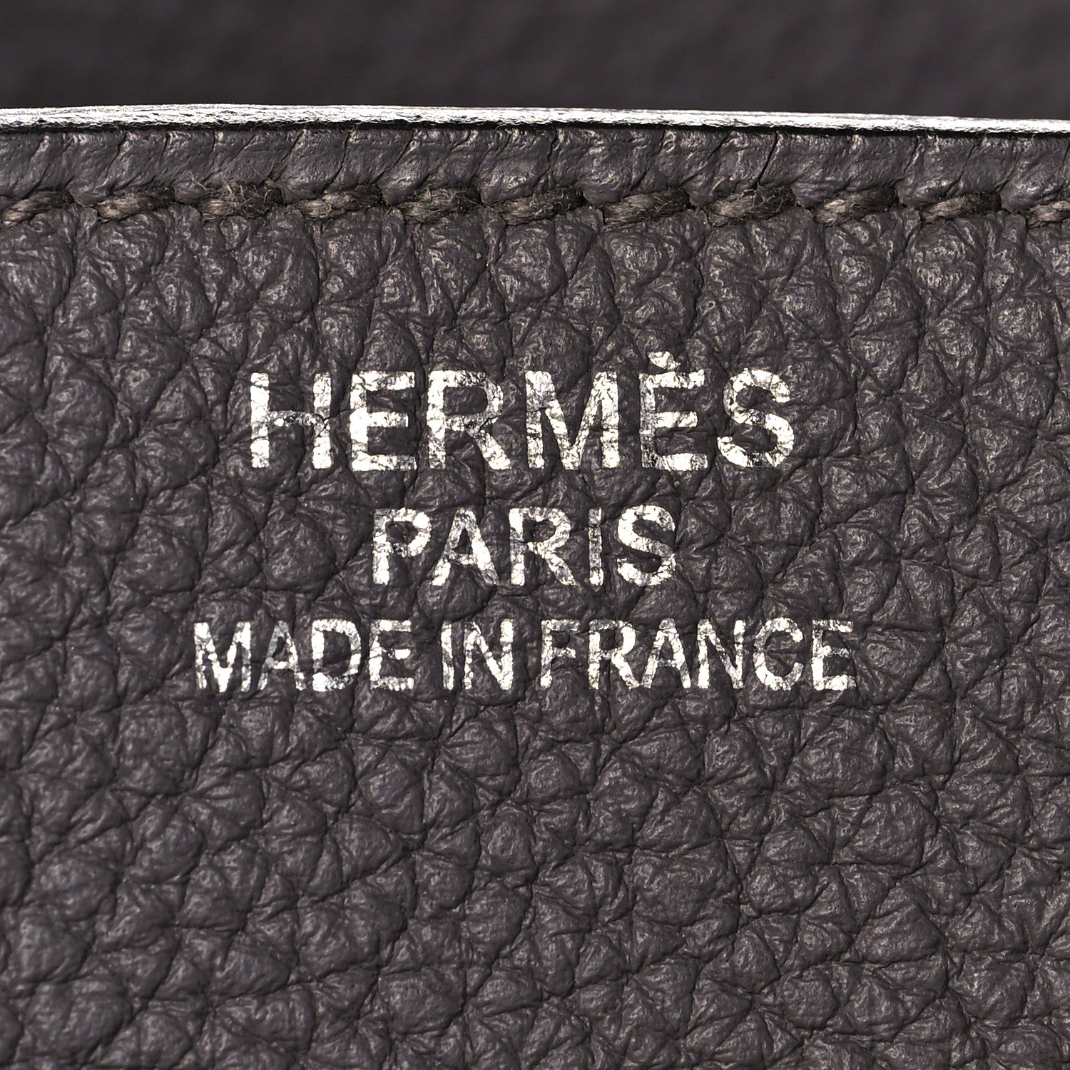 Hermes Togo Birkin 35 Etain 24 of 38