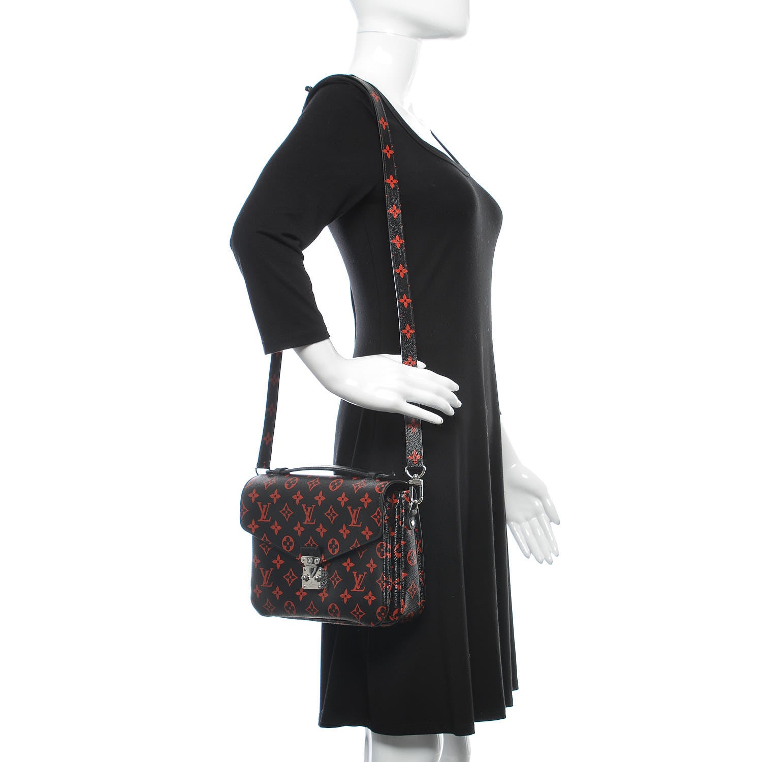Louis Vuitton Monogram Infrarouge Pochette Metis 2 of 7