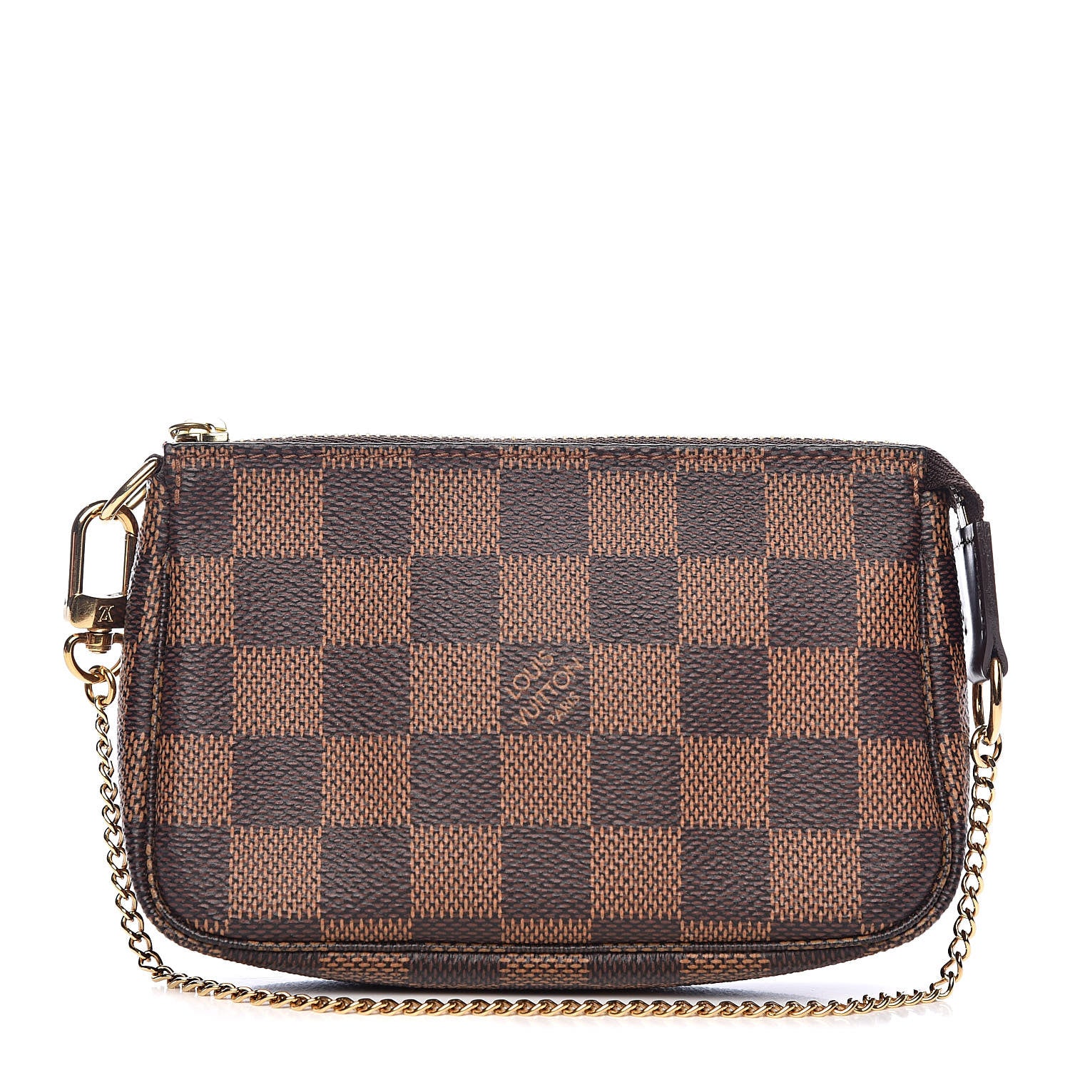 Louis Vuitton Damier Ebene Mini Pochette Accessories 1 of 9
