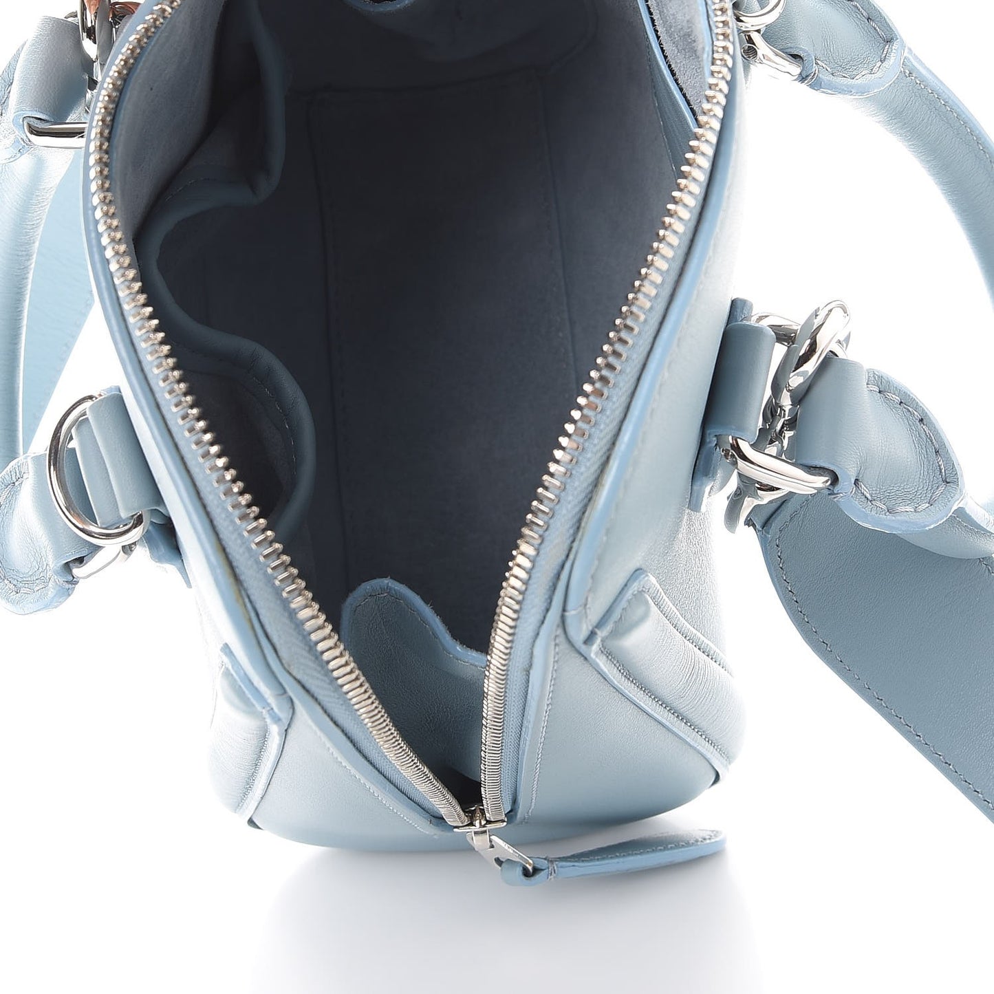 Calfskin Mini Heroine Light Blue