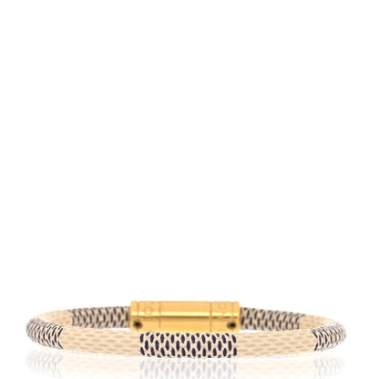 Louis Vuitton Damier Azur Keep It Bracelet 17 3 of 4