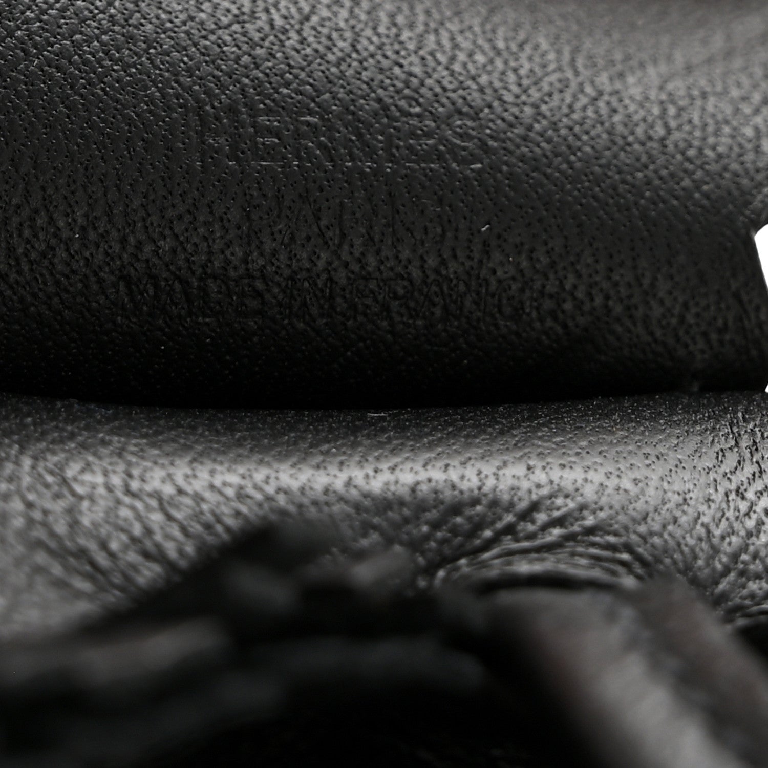 Hermes Milo Lambskin Grigri Rodeo Pegase Horse Bag Charm PM So Black 3 of 5