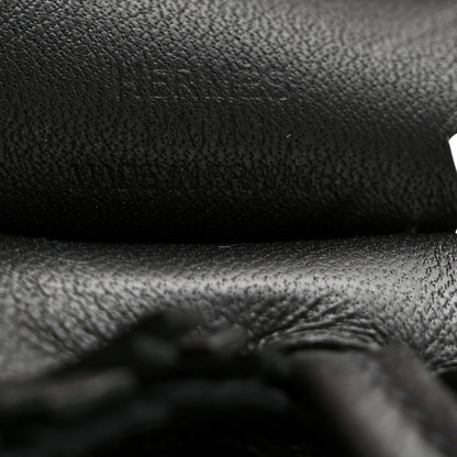 Hermes Milo Lambskin Grigri Rodeo Pegase Horse Bag Charm PM So Black 3 of 5