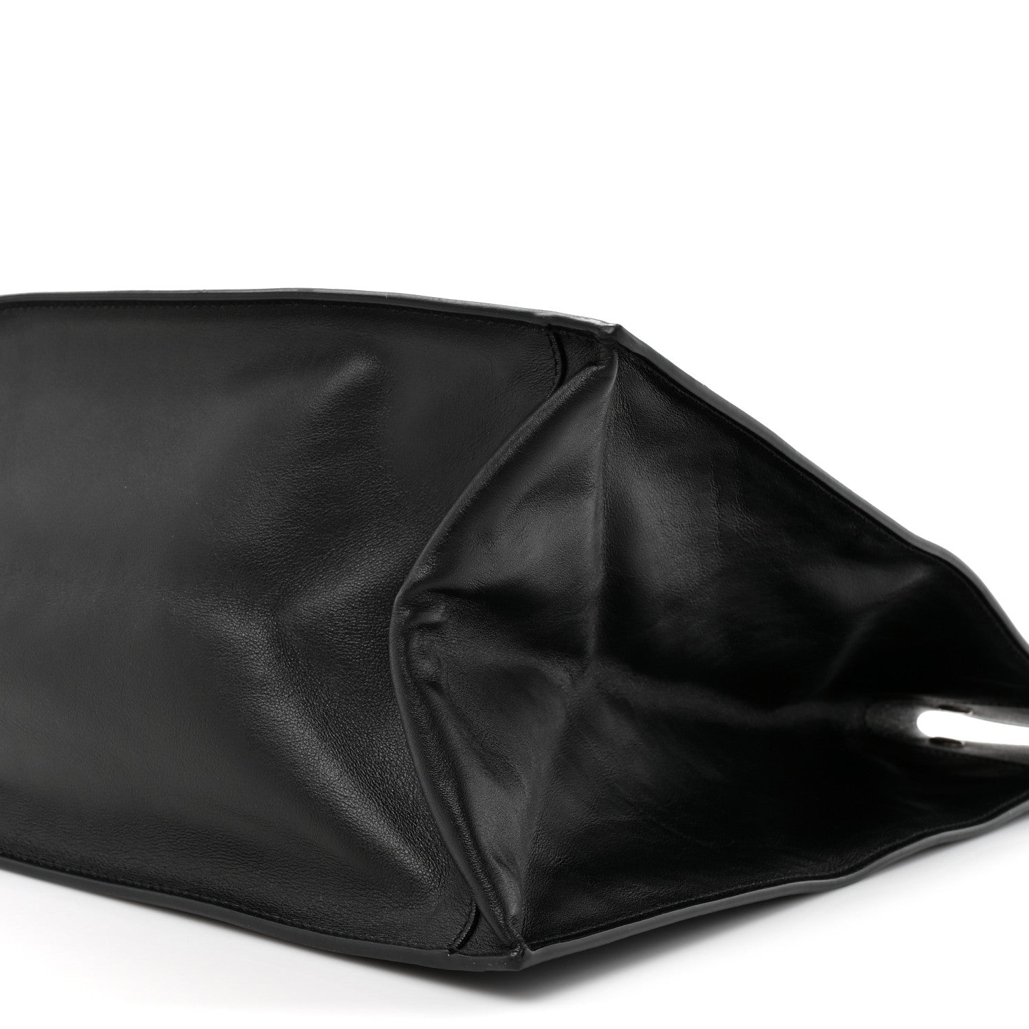 Saint Laurent Vitello Rive Gauche Large Tote Black 9 of 13